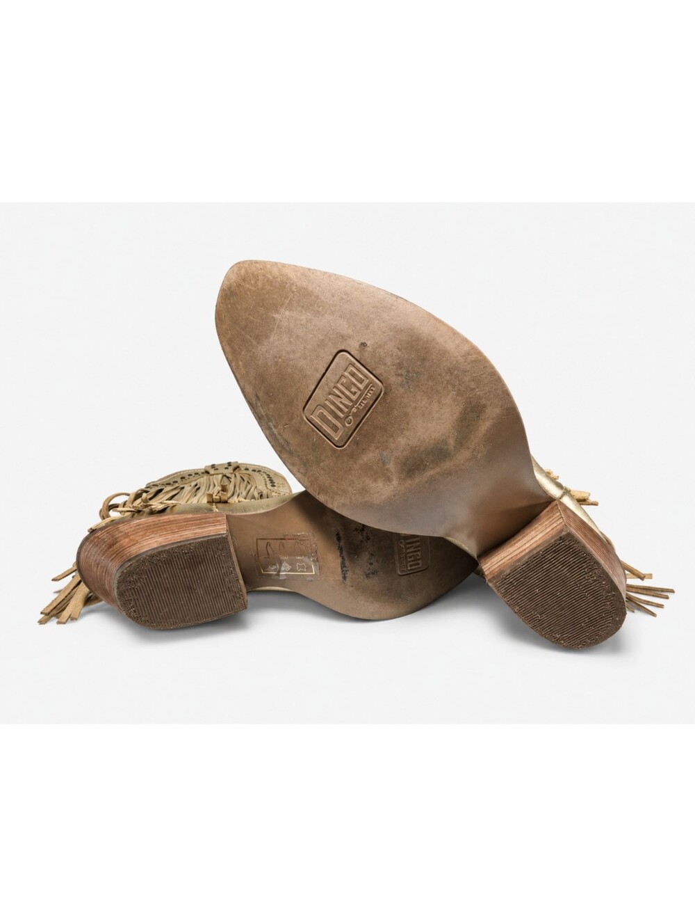 DINGO | Gypsy Studded Fringe Cowboy Boots - Picture 5 of 10